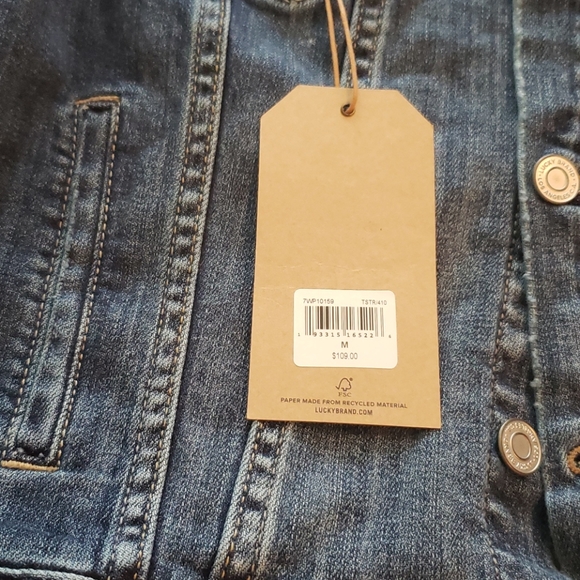 Lucky Brand Tomboy Trucker Jean Jacket - Picture 2 of 7